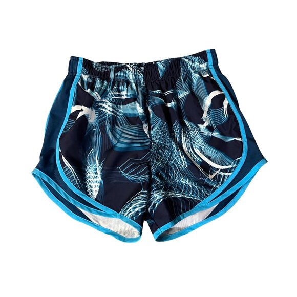 Nike Dri-Fit Tempo Running Shorts Womens XS Used Blue White 890417-474 - Picture 3 of 16